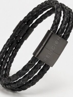 Religion Triple strand Unisex Bracelet